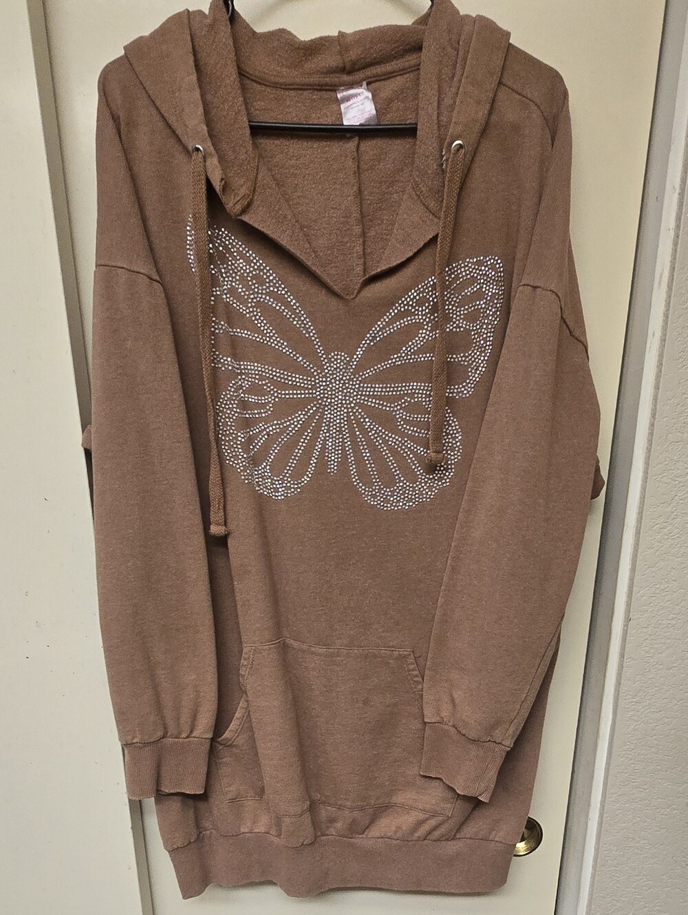 Womans Oversized Hoodie - Picture 2 of 4